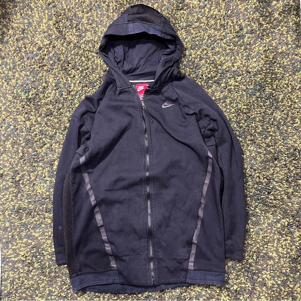 Nike Women’s Tech Fleece Mesh Cocoon Zip Up Hoodie (women’s M)